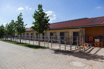 Reitanlage Paddock Bereich © Sepp Hölzel