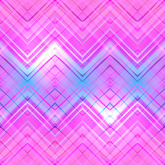 Ethnic zigzag pattern, seamless vector background