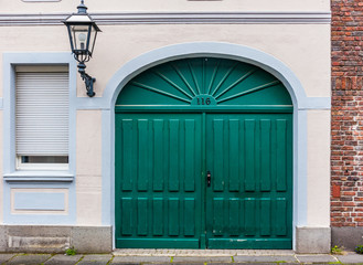 Krefeld - Linn - alte Hofeinfahrt