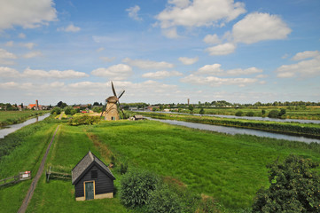 Olanda, Mulini a vento a Kinderdijk