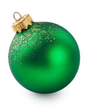 Green Christmas Ball