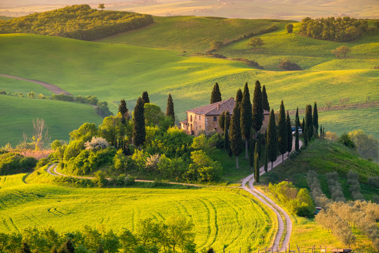 Tuscany, panoramic landscape - Italy
