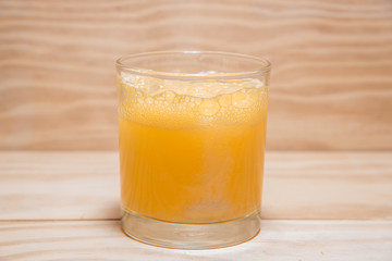 Orange flavour bubble