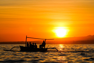 Boat at Sunrise
