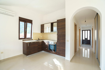 Interior of a new private mansion