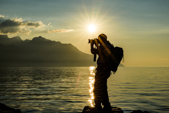 photography capturing a sunset