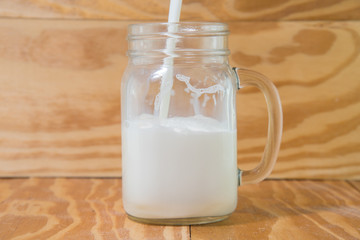 glass of milk