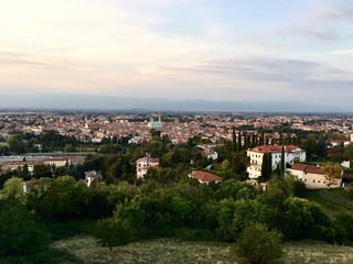 Vicenza, panorama dal monte Berico