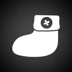 Baby bootie ico