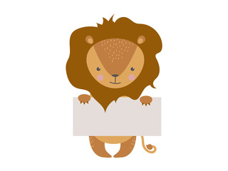 Cute animal vector character