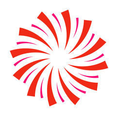 Festive firework bursting shape firework pictograms isolated. Firework abstract vector isolated illustration and party fun firework celebration holiday vector sign. Firework show isolated