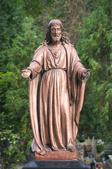 Statue of Jesus.