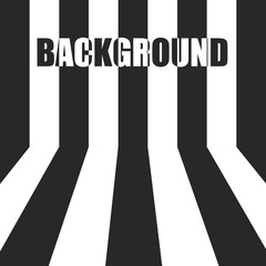 Striped black and white background