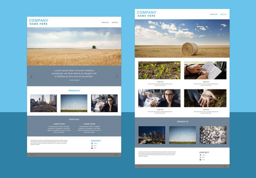 Simple Website Layouts