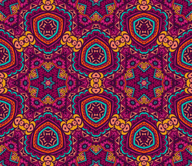 ethnic tribal seamless colorful Geometric print