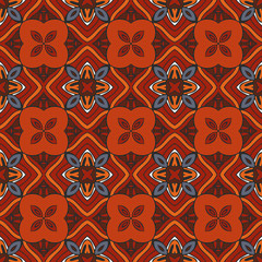 seamless ethnic geometric pattern