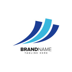 Letter W logo icon design template elements