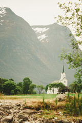Oppstryn Church in Norway
