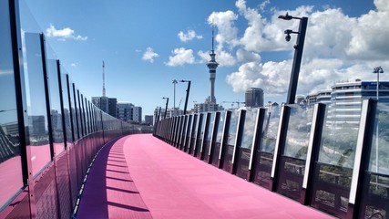 Pink bridge