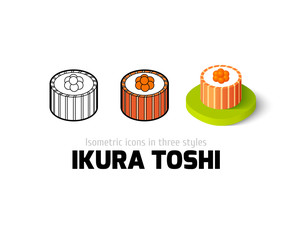 Ikura toshi icon in different style