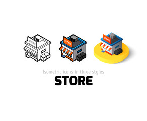 Store icon in different style
