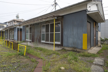 Naklejka premium 古い家屋