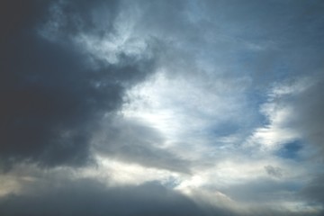 Clouds in the sky