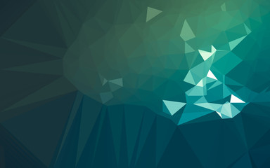 Obraz premium Abstract low poly background, geometry triangle