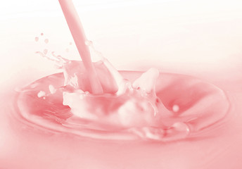 Milkshake splash