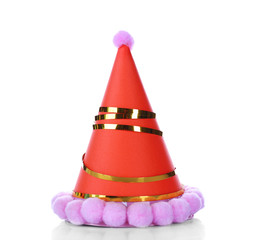 Holiday hat isolated on white