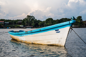 Naklejka na ściany i meble Nicaraguan Fishing Boat
