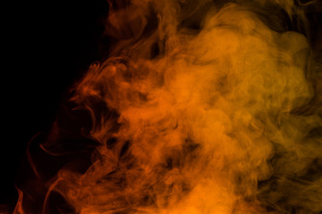 Red yellow water vapor