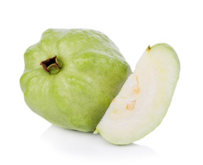guava fruit isolated on white background