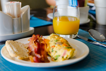 Hotel breakfast