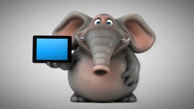 Fun elephant - 3D Animation