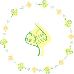 Leaves. Tree. Nature. Background.