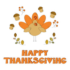 Happy thanksgiving vector background 