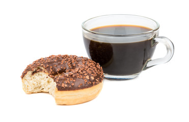 Donuts with coffee