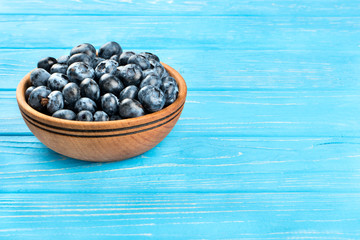 Blueberries in bowl