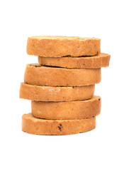 Rusks with raisins
