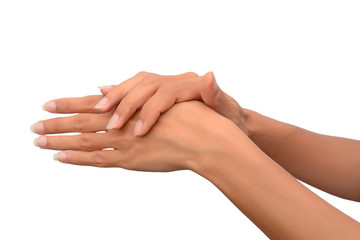 Fototapeta premium woman hands