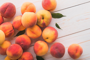 fresh peaches