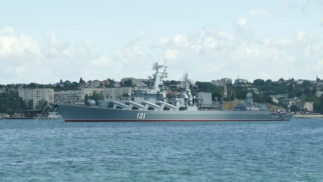 flagship of the Russian Black Sea Fleet
