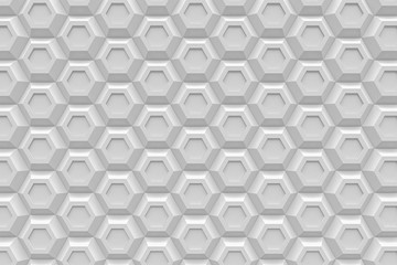 white hexagon Honeyomb modern technology black abstract 3d  back