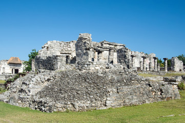 Mayan pyramid, Tulum, Mexico