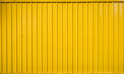 Yellow box container striped line textured