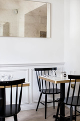 Modern restaurant interiors