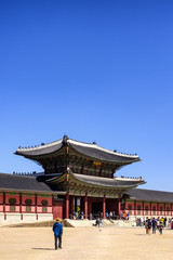 Obraz premium Gyeongbokgung Palace : SEOUL KOREA.