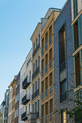 square format of townhouses in berlin