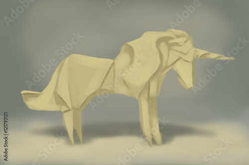 "Origami-Einhorn" Stockfotos und lizenzfreie Bilder auf Fotolia.com